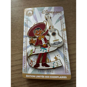 Disneyland Paris Music Festival Miguel Coco Pin LE 800